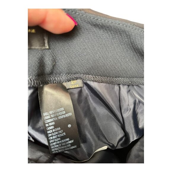 Tahari Luxe Petite Black Dress Pants - Picture 4 of 7